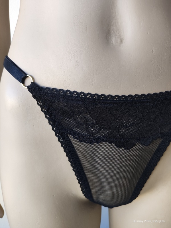 Conjunto Negro - Encaje y microtul - Image 4